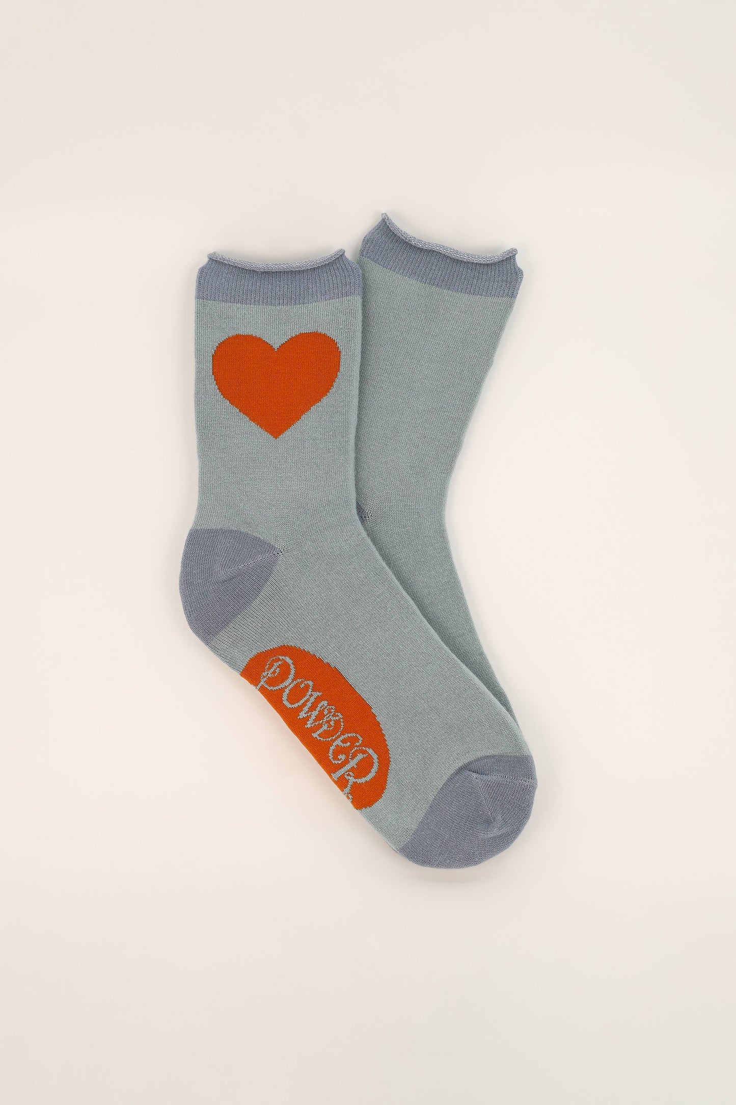 Powder Design inc - You Have My Heart Ankle Socks - Ice