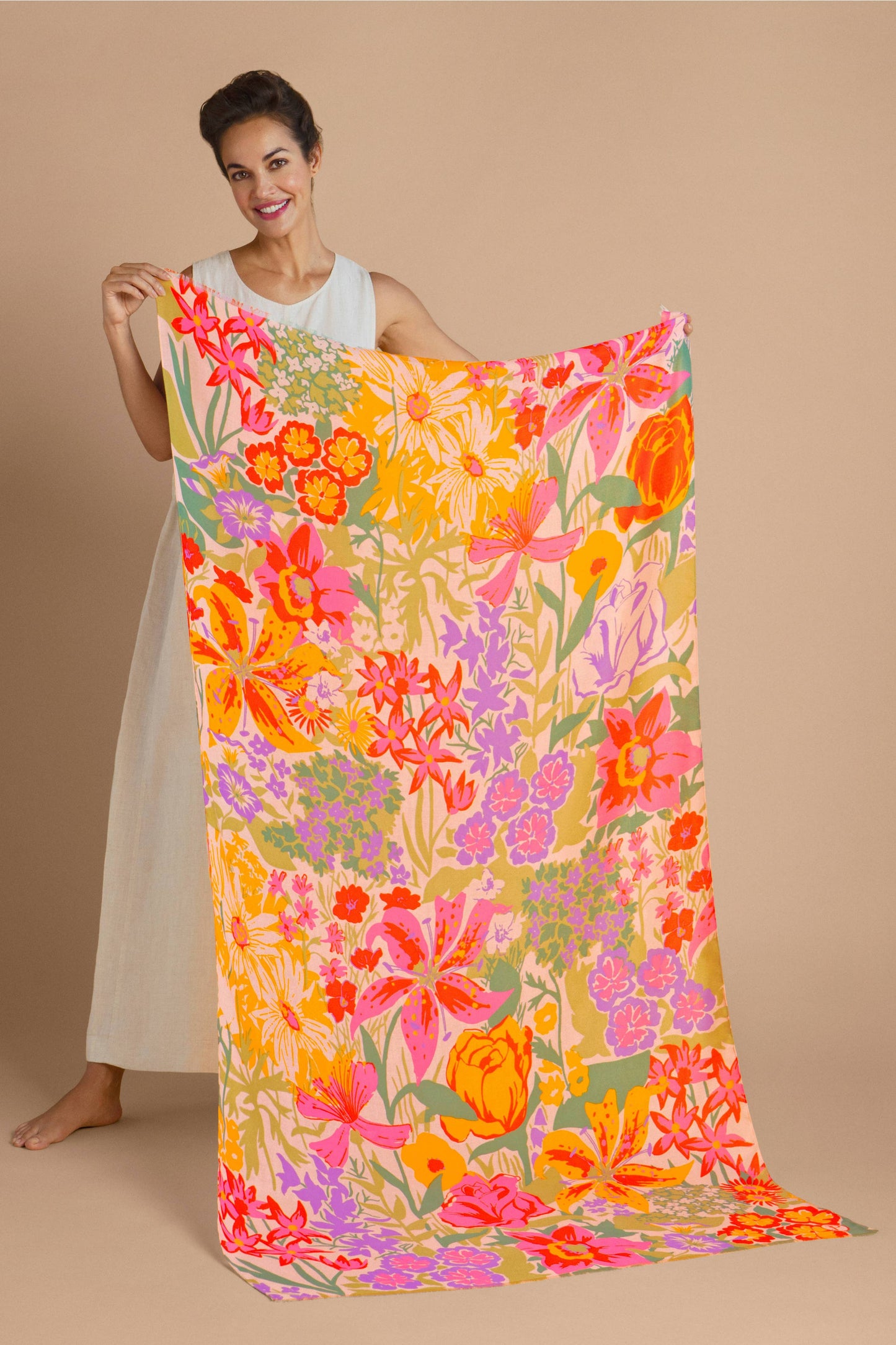 Powder Design inc - Print Springtime Wildflowers Scarf