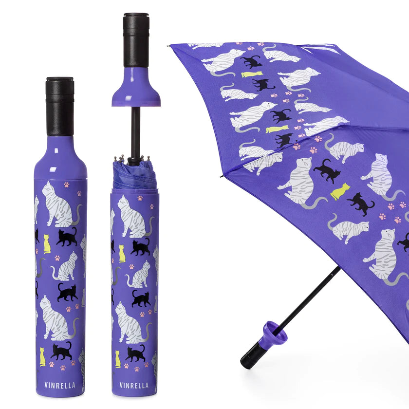 Purr-Fection bottle umbrella